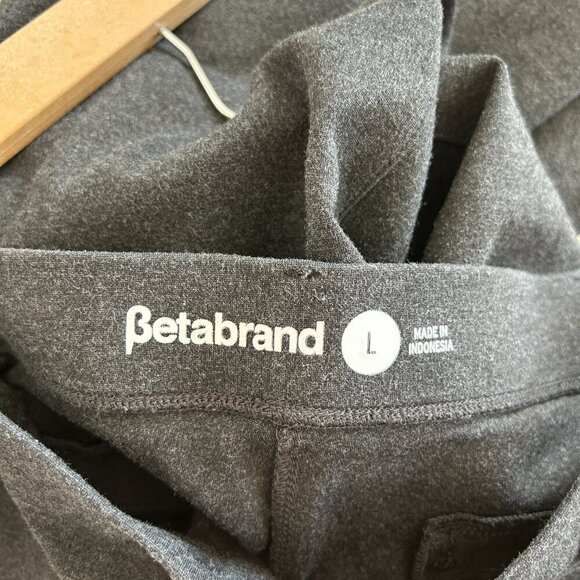 Betabrand Pants Charcoal Gray Classic Bootcut Yoga Dress Stretch WO104 - Picture 7 of 8